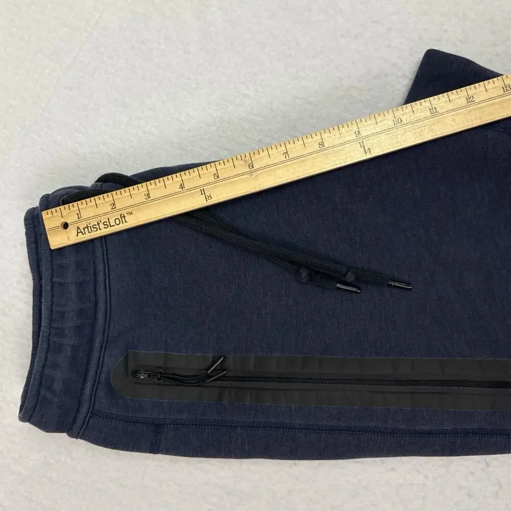 Nike Tech Fleece Joggers Mens Small Navy Blue Slim Fit Tapered Sweatpants